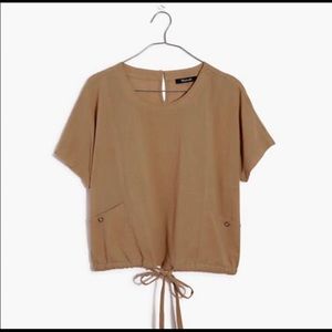 Madewell drawstring top